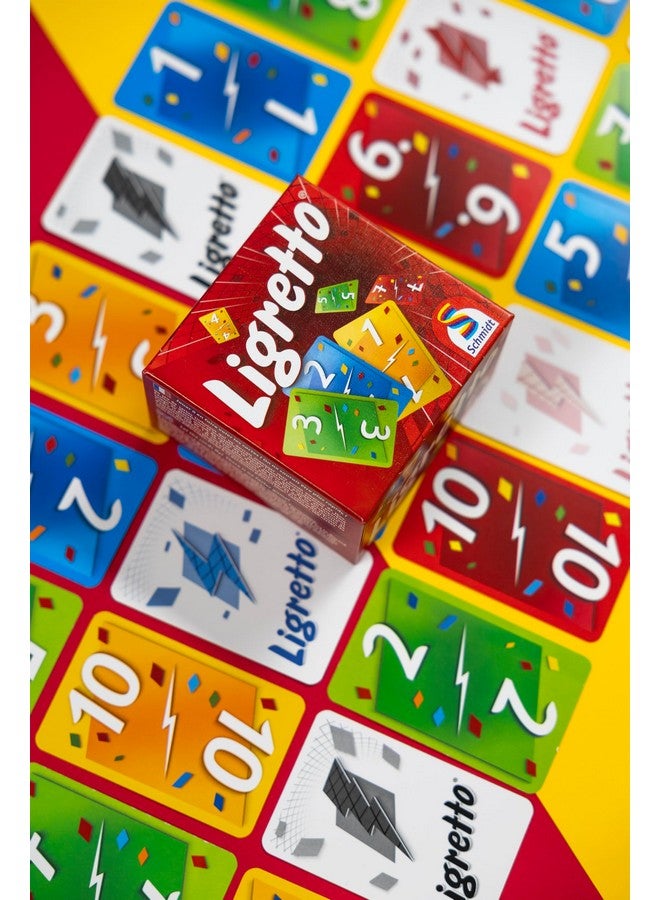 Schmidt Spiele Ligretto: Red - Card Game 2-4 Players - 10 Minutes of Gameplay - Card Games for Family Game Night - Card Games for Kids and Adults Ages 8+ - English Version - Image 4