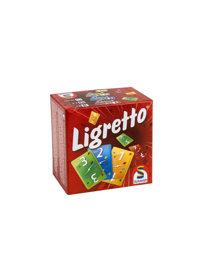 Schmidt Spiele Ligretto: Red - Card Game 2-4 Players - 10 Minutes of Gameplay - Card Games for Family Game Night - Card Games for Kids and Adults Ages 8+ - English Version - Image 1