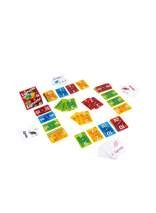 Schmidt Spiele Ligretto: Red - Card Game 2-4 Players - 10 Minutes of Gameplay - Card Games for Family Game Night - Card Games for Kids and Adults Ages 8+ - English Version - Image 2