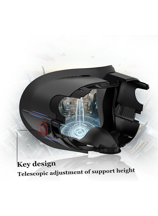 VR Facial Interface Bracket and Foam Face Pad for Meta Quest 3, Sweat Proof Face Pad Cover Replacement, Anti Leakage Nose Pad and Lens Protector with Knob Adjustable for Meta Quest 3 Accessories - Image 2