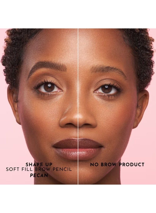LAWLESS BEAUTY - Shape Up Soft Fill Eyebrow Penci - Pecan - Image 3