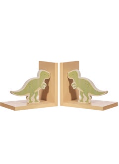 Sass & Belle T Rex Green Bookends  - Image 1