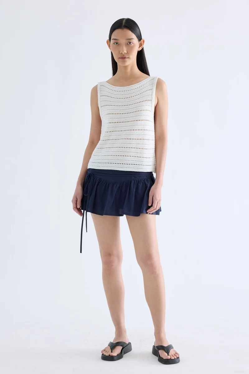 ذا اديتورز ماركت Alaris Crotchet Knit Tank