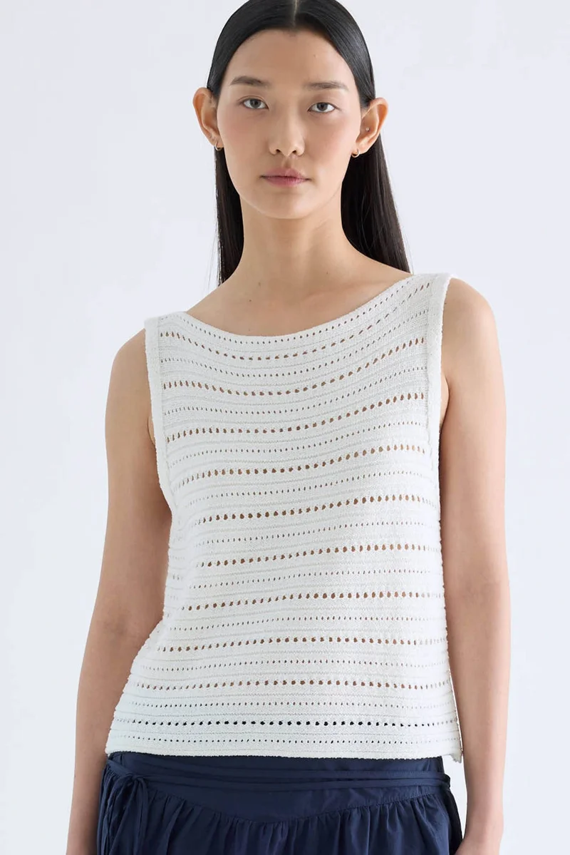ذا اديتورز ماركت Alaris Crotchet Knit Tank