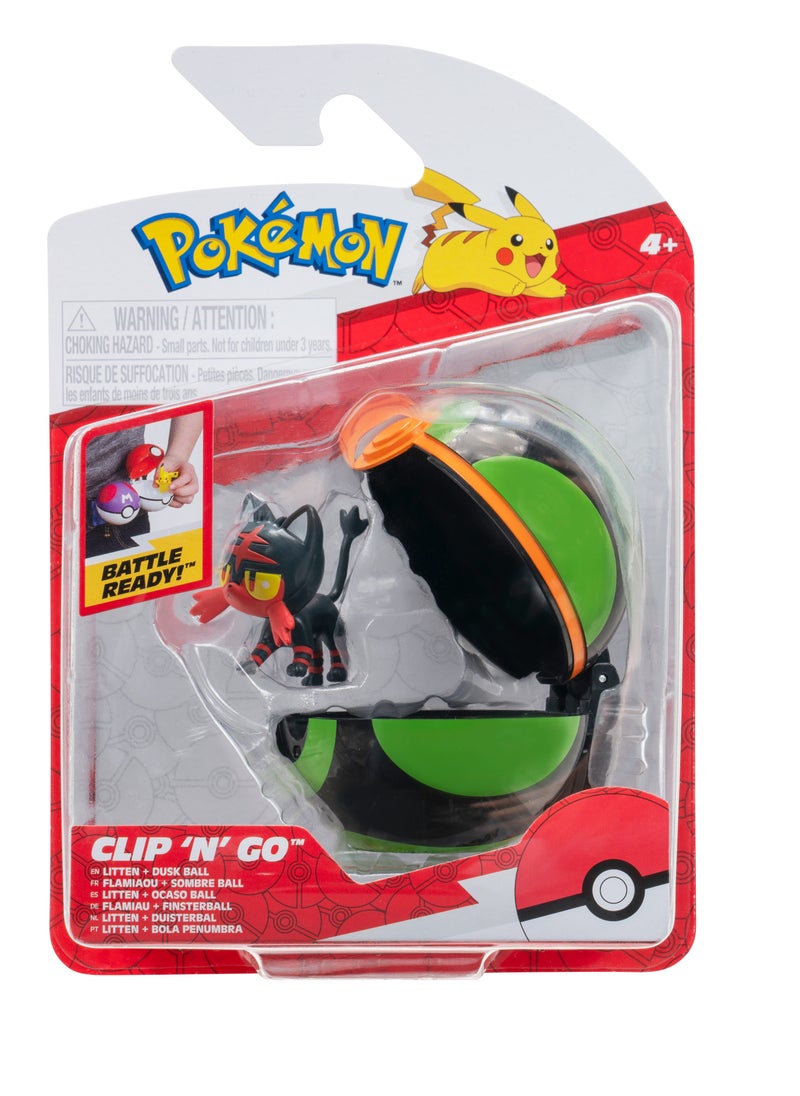 Pokemon Pokemon Clip N Go, Assorted 1 Piece (Character & Color May Vary) | Poke Ball | Character Figure | Collectible Figure | Battle Figure | Pikachu , Eeve and more! | Perfect Gift for Kids and Collectors  - Image 2