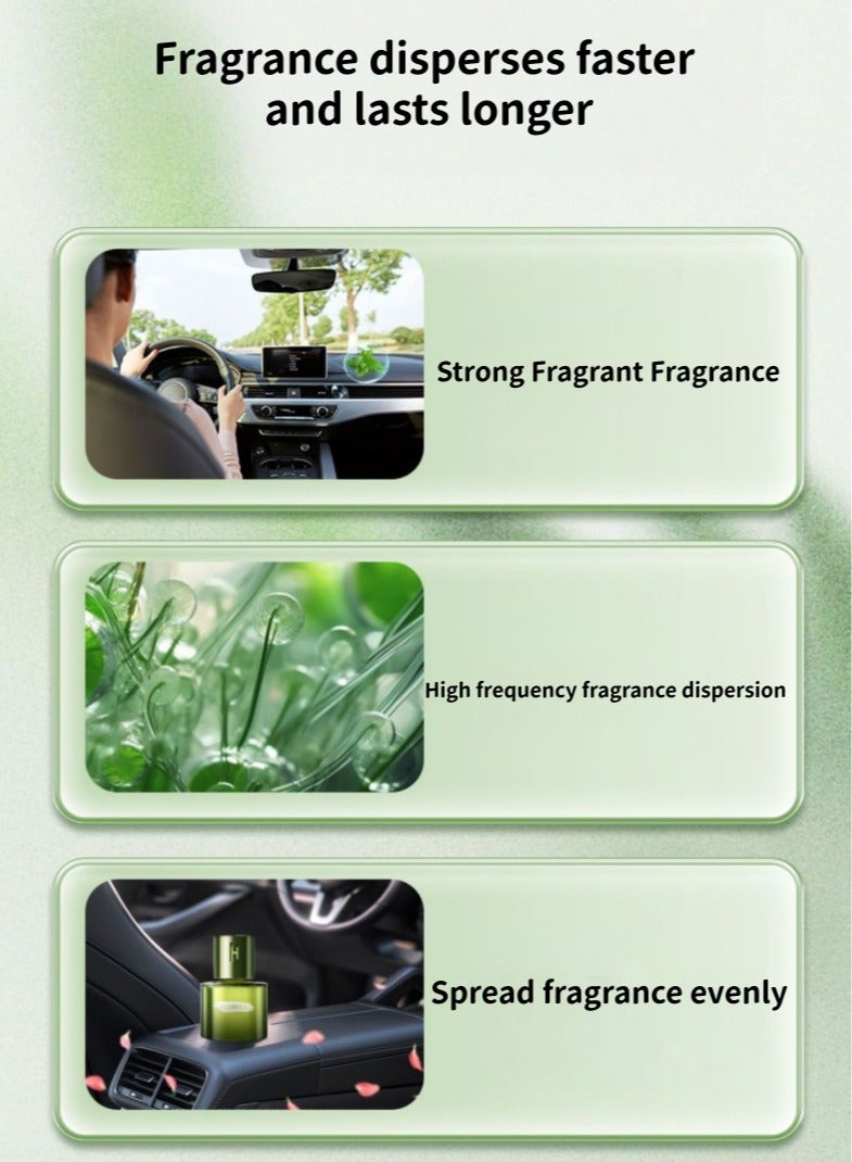 [Gulong]Air Purifier 160ml Aromatherapy Diffuser Large Capacity Car Fresh Air Aromatherapy Device, making the environment fresh and clean (used in cars, cloakrooms, toilets, halls) - Image 2