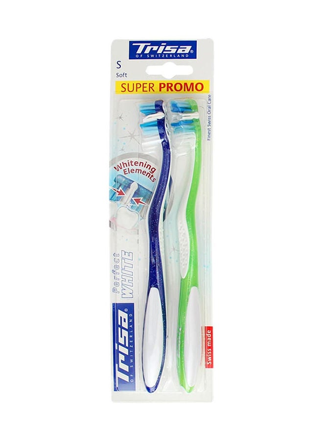 TRISA Perfect/Comfort White Soft Duo - Image 1