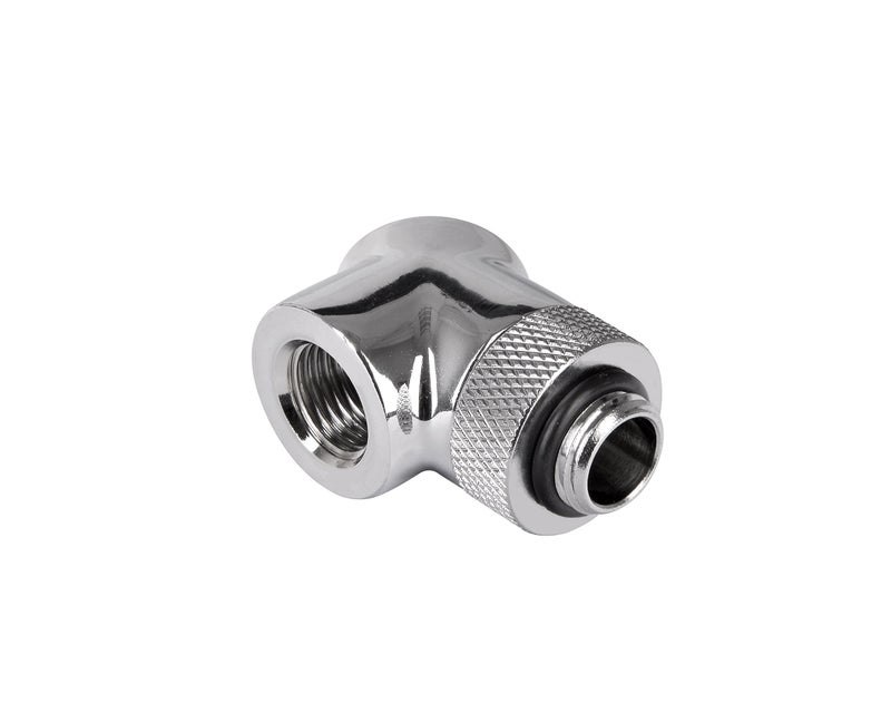 Thermaltake Pacific DIY LCS Chrome G1/4 90 Degree Adapter Fitting (CL-W052-CU00SL-A) - Image 3