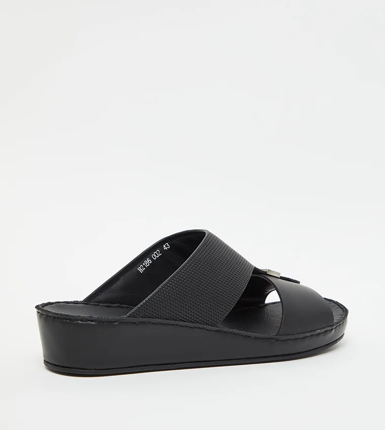 Hush Puppies  Hush Puppies Men's Black Sandals for Men | Best Price UAE