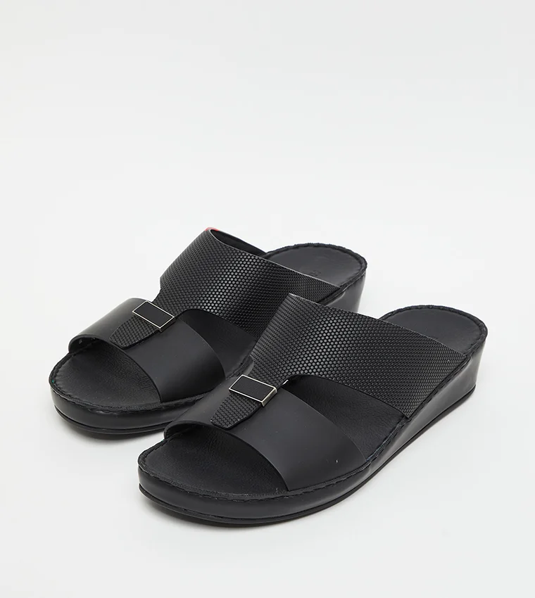 Hush Puppies  Hush Puppies Men's Black Sandals for Men | Best Price UAE