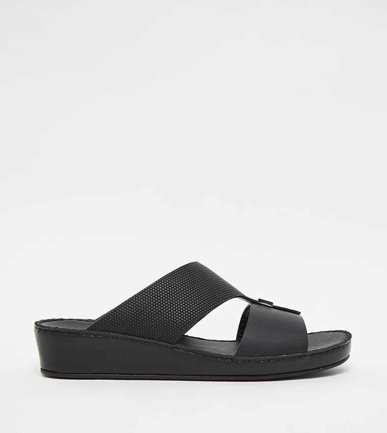 Hush Puppies Men's Black Sandals