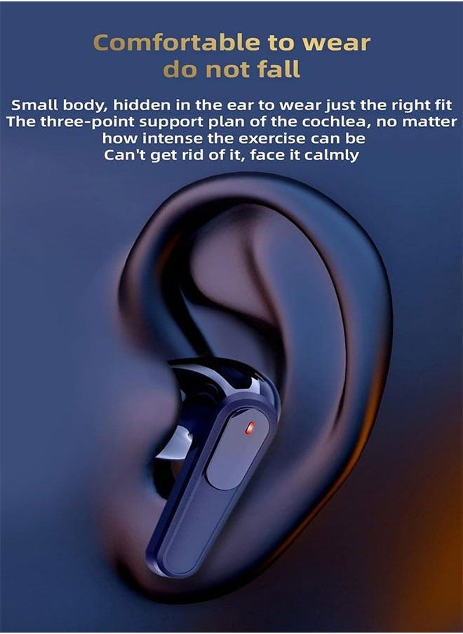 Bluetooth Headset, IPX4 Sports Waterproof, Stable Connection, Low Latency, Compatible With iOS, Android And Window