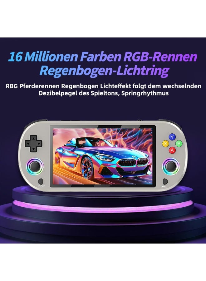 وحدة تحكم ألعاب محمولة ريترو M22 P مع شاشة IPS RGB مقاس 5 بوصات، وحدة تحكم لاسلكية، أكثر من 50,000 لعبة، و30+ محاكي - Image 4