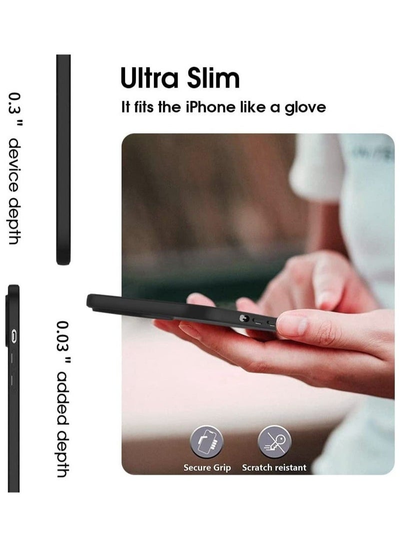 MUNTAQI Compatible iPhone 14 Pro Max Case Slim Fit Ultra-Thin [Guardian Series] Soft TPU Matte Finish Coating Phone Cases Lightweight Anti-Scratch Back Cover Grip 6.7" - Image 4