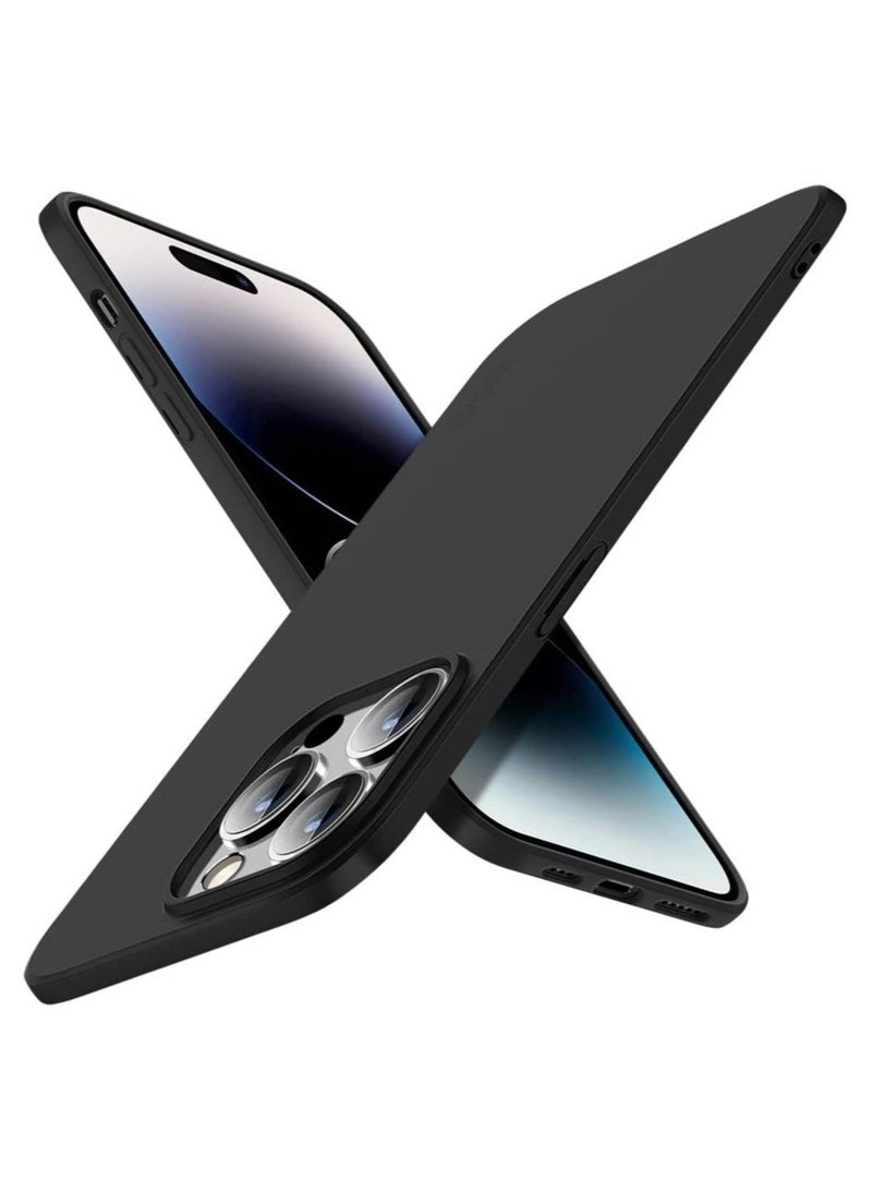 MUNTAQI Compatible iPhone 14 Pro Max Case Slim Fit Ultra-Thin [Guardian Series] Soft TPU Matte Finish Coating Phone Cases Lightweight Anti-Scratch Back Cover Grip 6.7" - Image 1