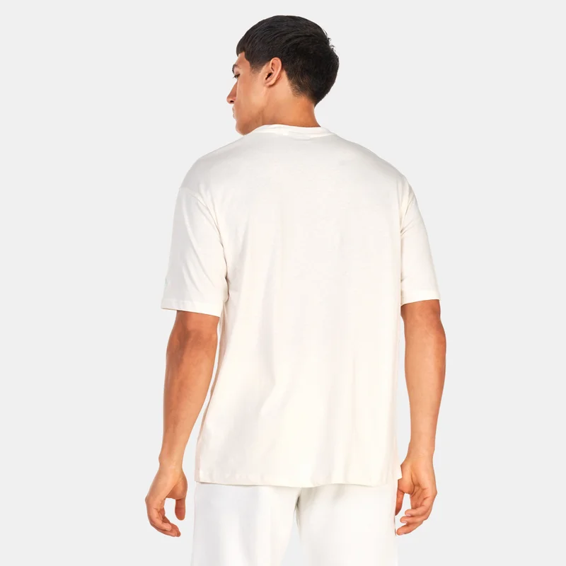 نيو ايرا تيشيرت لوس أنجلوس دودجرز بشعار مكدس كبير الحجم