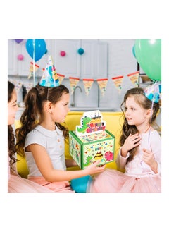 Excefore Dinosaur Happy Birthday Money Box for Cash Gift Pull, Surprise Happy Birthday Money Pull Out Gift Box Green Birthday Gift Decorations for Kids Boys Girls, Fun Birthday Gift for Kids  - Image 4