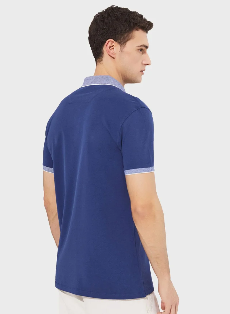 JUNE Essential Slim Fit Polo