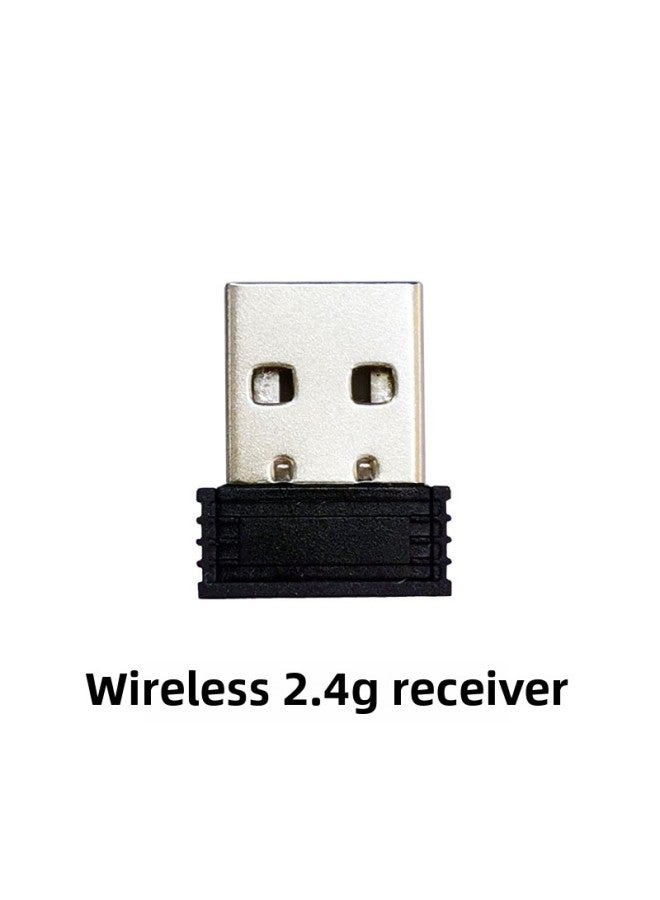 Wired Mechanical Keyboard To Wireless Bluetooth Converter DIY Module USB Wireless 2.4G Three-mode Multi-device Switching-Color:Wireless Receiver