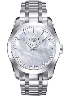 TISSOT Couturier Mother of Pearl Dial Stainless Steel Ladies Watch  - Image 1