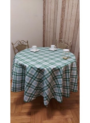 Round, duck (Liquid Repellent, stain resistant) Fabric, Table Cloth