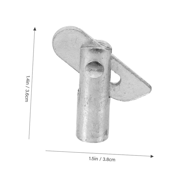 8pcs Galvanized Steel Scaffolding Locking Pin Fixed Replacement Parts - Image 3