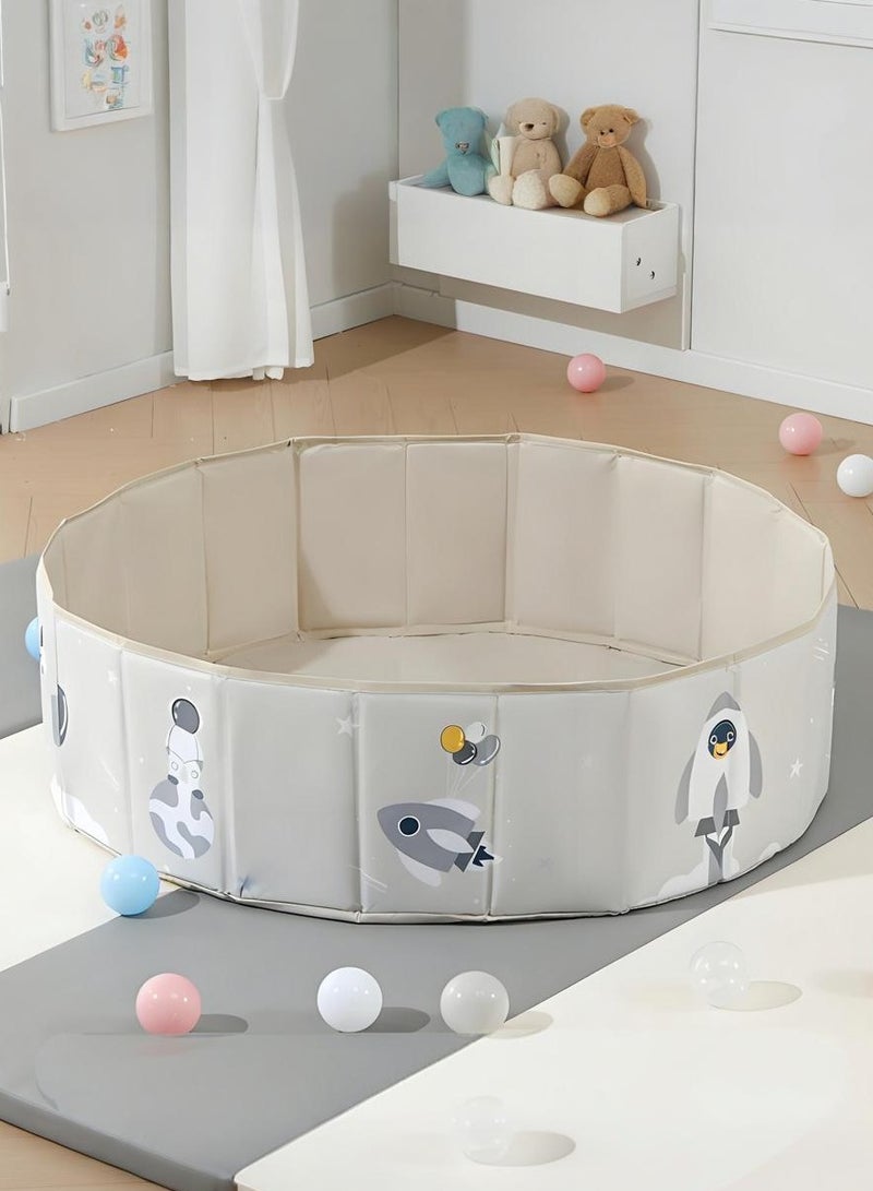 XiuWoo Foldable Ocean Ball Pits for Toddler Play Pool for Baby Girls Boys Kids Play Yard, Playpen, Fence, Portable Ball Pool (Balls Not Included) - Image 1