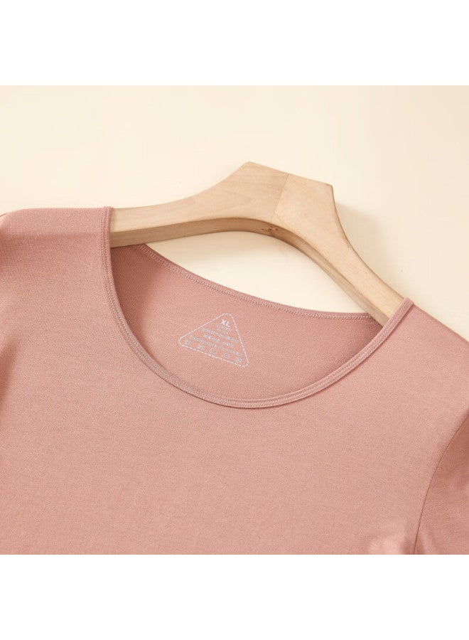 Yangxin Autumn Winter New Warm Set Slim Fit Thermal Lock Cold Resistant Couple Base Layer Top And Bottom - Image 1