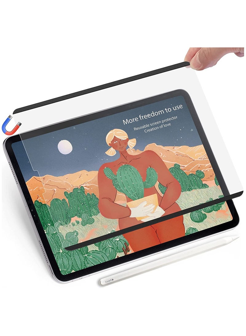 هواوي MatePad 11.5 2023 ورقة المغناطيسي شاشة واقية فيلم قلم رصاص لمس ورقة الملمس قابل للغسل وهج المضادة للانفصال قابلة لإعادة الاستخدام ورقة الرسم السينمائي - Image 1