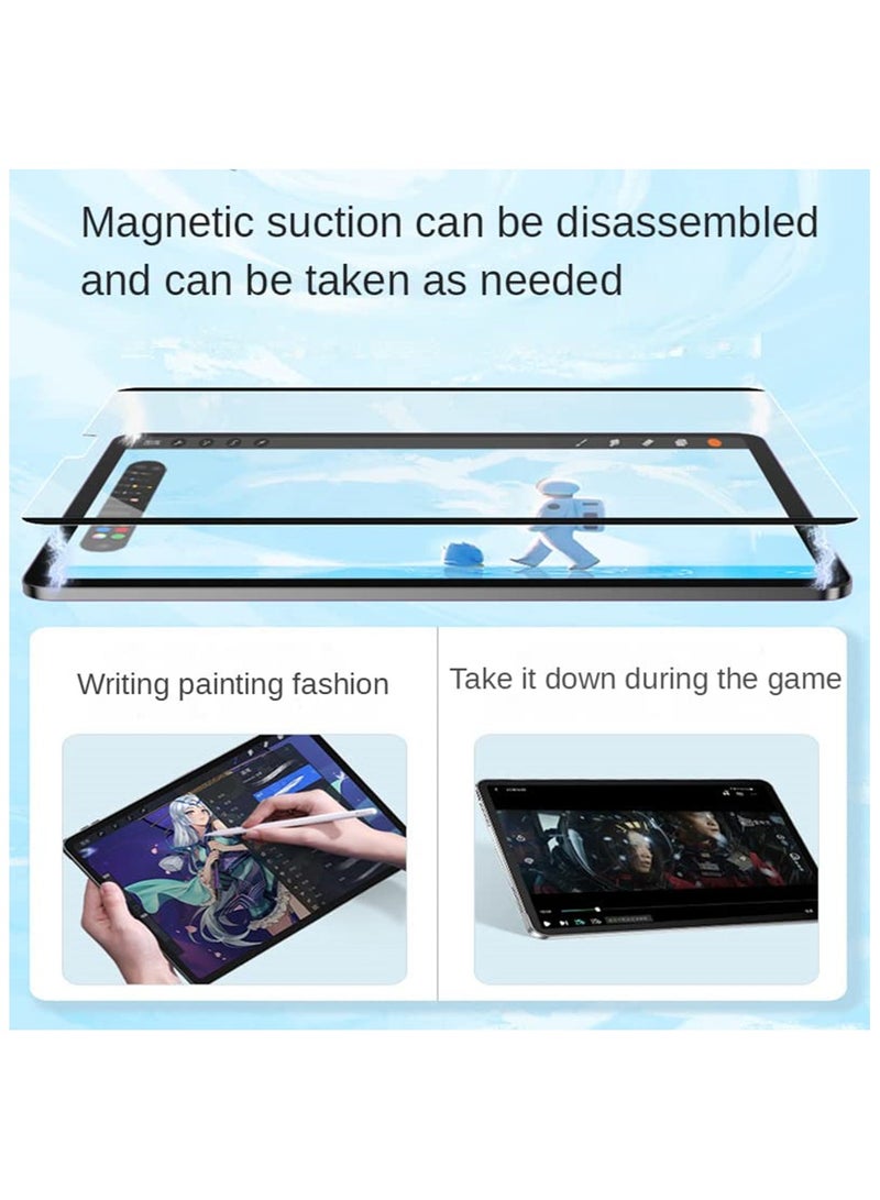 هواوي MatePad 11.5 2023 ورقة المغناطيسي شاشة واقية فيلم قلم رصاص لمس ورقة الملمس قابل للغسل وهج المضادة للانفصال قابلة لإعادة الاستخدام ورقة الرسم السينمائي - Image 4