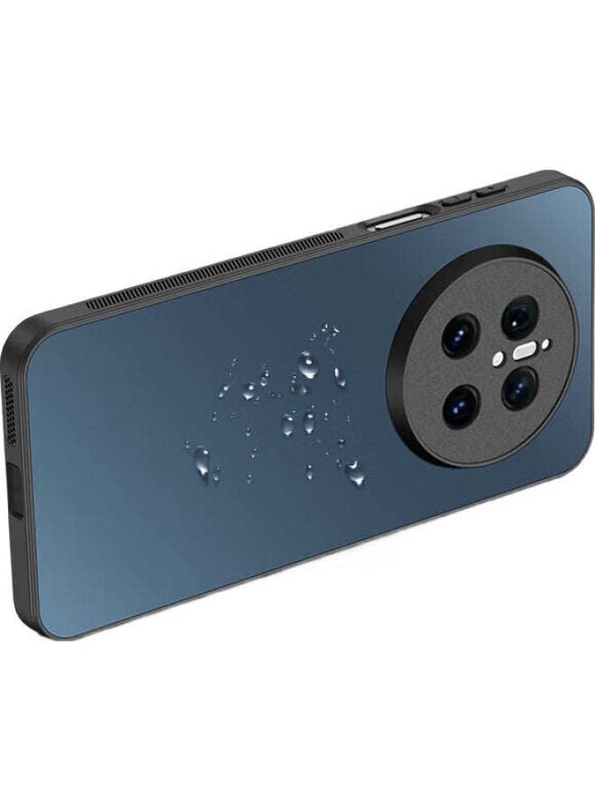 Hotfire Ag Matte Huawei Mate70 Phone Case Huawei Mate70 Protective Case Matte Full Coverage Anti-Drop Anti-Fingerprint Simple - Graphite Black - Image 3