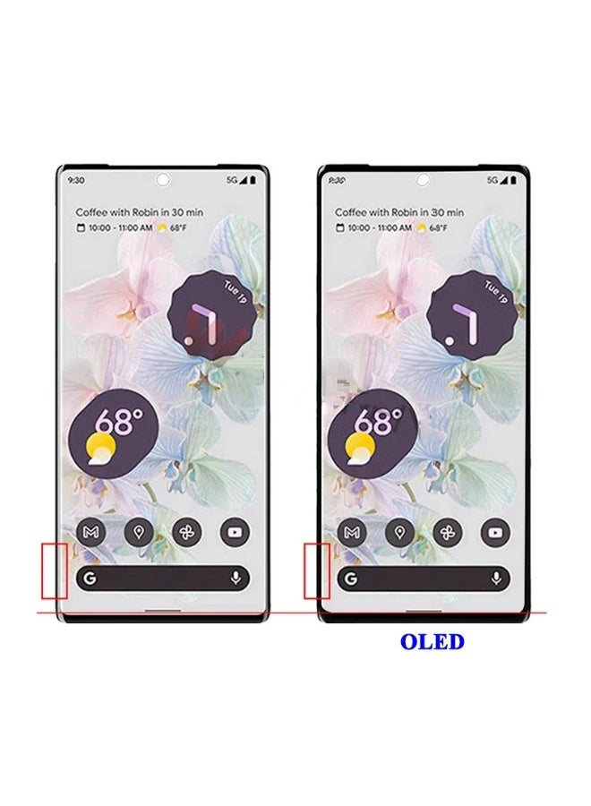 بكسل شاشة داخلية عالية الجودة بديلة ومتوافقة مع موديل موبايل  Google Pixel 6 pro الأصلي - Image 5