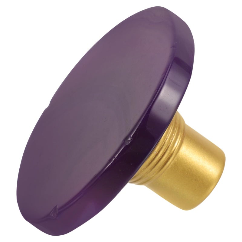 Natural Agate Crystal Cabinet Knob Purple Jade Stone Drawer Pull Wardrobe Handle Home Decor - Image 2