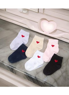 Generic Chemical-Free Newborn Socks – 4 Pieces for Complete Safety.  - Image 3