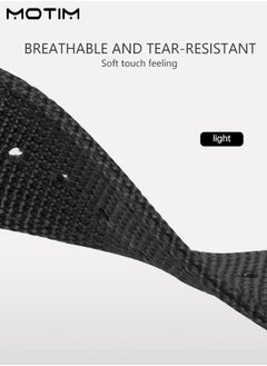Motim Nylon Loop Watch Band for Apple Watch 41mm 40mm 38mm, Braided  Sport Strap Replacement Strap Compatible with iWatch SE & Series 10/9/8/7/6/5/4/3/2/1/Ultra/SE  - Image 5