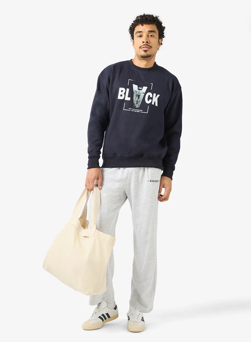 Seventy Five Basics Batch Detail Oversized Joggers