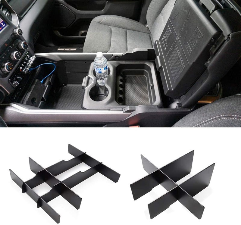 Jaronx Lower Center Console Organizer for Dodge RAM - Image 1