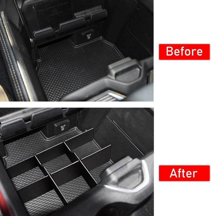 Jaronx Lower Center Console Organizer for Dodge RAM - Image 3