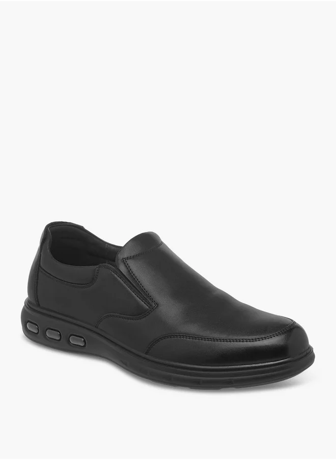ال بي ال من شو اكسبرس Men's Solid Slip-On Loafers