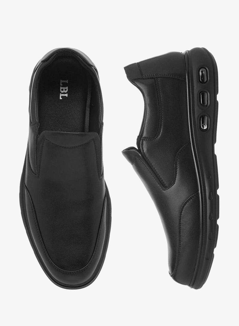 LBL by Shoexpress Solid Slip-On Loafers - Image 1