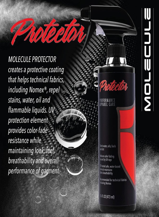Molecule Protector, Performance Apparel Care, Race Suits, Repel Stains, 16 Ounces - Image 2