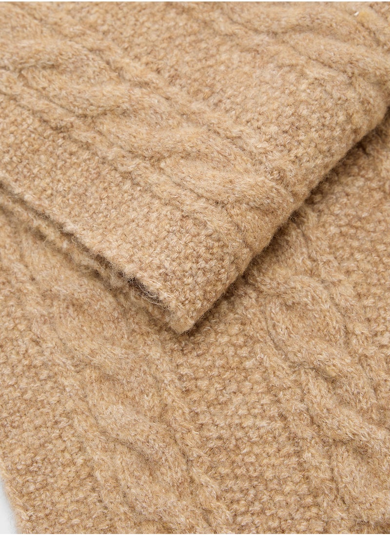 Robert Wood Casual Wool Scarf  - Image 2
