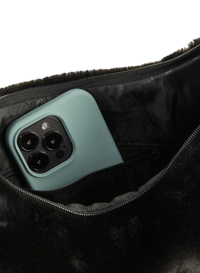 PUMA  Up Faux Fur Slouchy Hobo Bag  | Best Price UAE