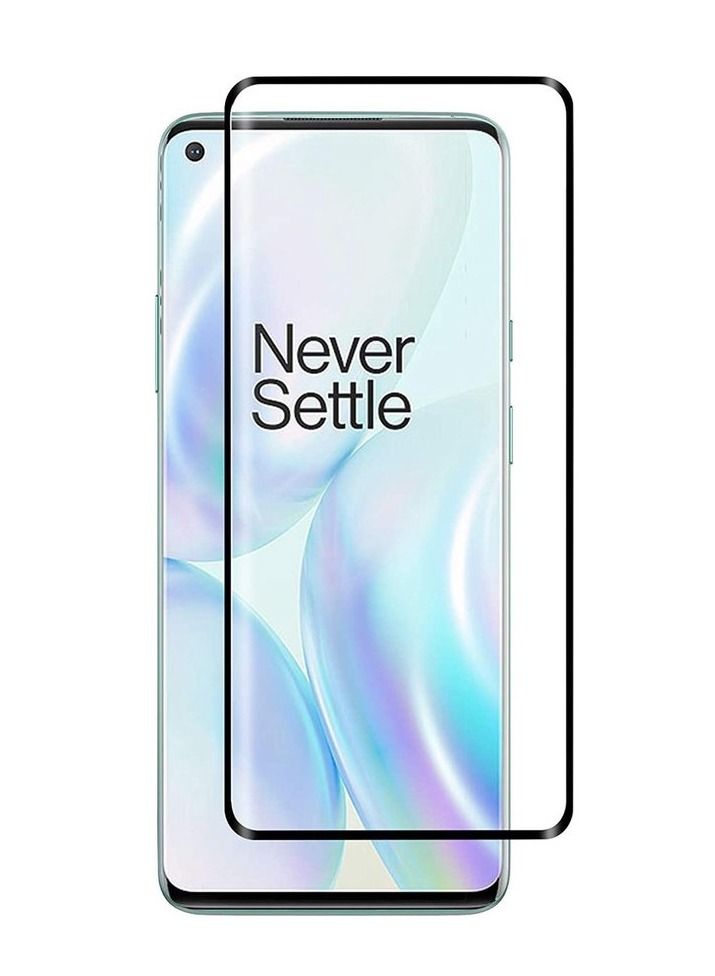 CATANES 2Pack for OnePlus 8 Screen Protector Tempered Glass 9H Anti-Scratch Shatterproof HD Edge to Edge Full Coverage Film - Image 2