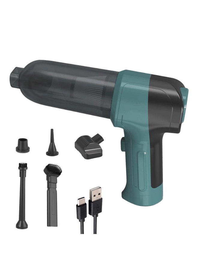 ACYYH Portable Car Vacuum Cleaner, Handheld Cordless with Multiple Attachments - Image 1