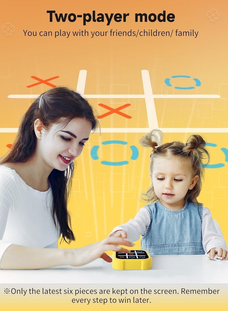 Aijmil xo game Electronic Tic-Tac-Toe Game | 3 Modes | Memory Training | Family Travel Toy - Image 4