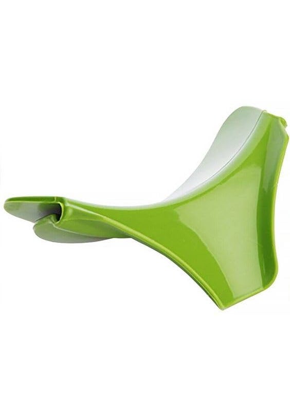 NextWave Enterprise AntiSpill Kitchen Funnel Gadget Silicone Slip On Pour Spout On Single Free for Pots Pans and Bowls and Jars Kitchen Tool Pack of 1