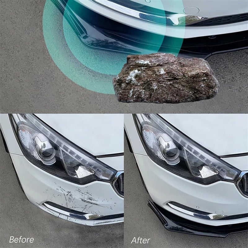 Wivplex Car Front Bumper Lip Splitter Spoiler Kit - Image 3