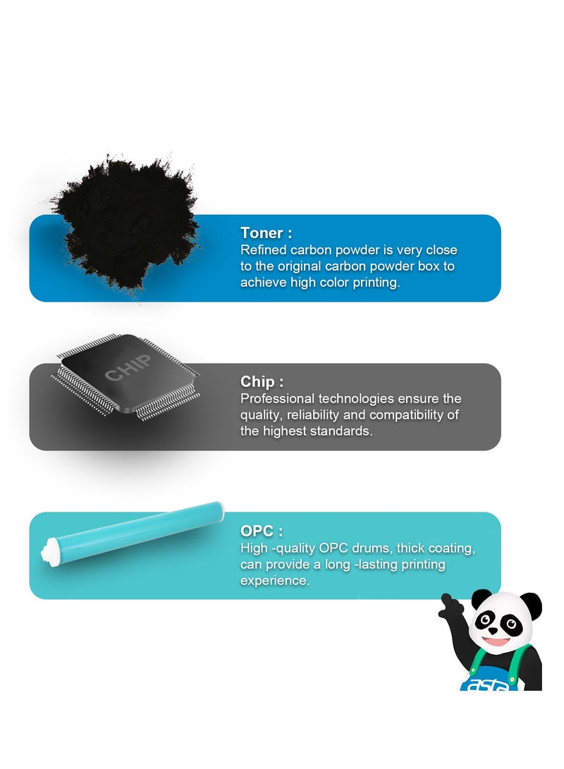 ASTA CF279A 79A Compatible Toner Cartridge For HP LaserJet Pro M12 MFP M26 Printer Black High Quality High Capacity Office Consumables CF F 279 79 A - Image 5