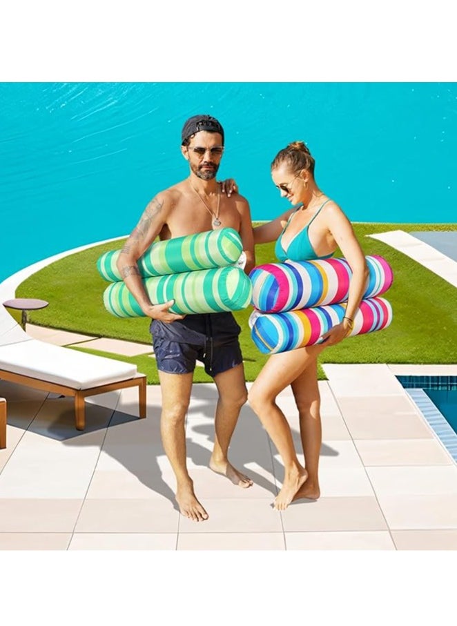 YelaJoy Pool Hammock Floats Water Chair Foldable Inflatable Swimming Floating Lounger With Pump for 2 Adults  - Image 3